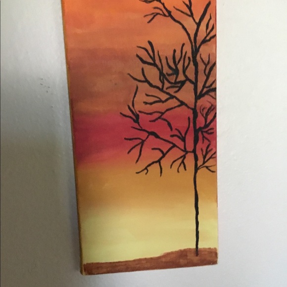 Black Mystic Tree At Sunset..Original - Picture 5 of 7